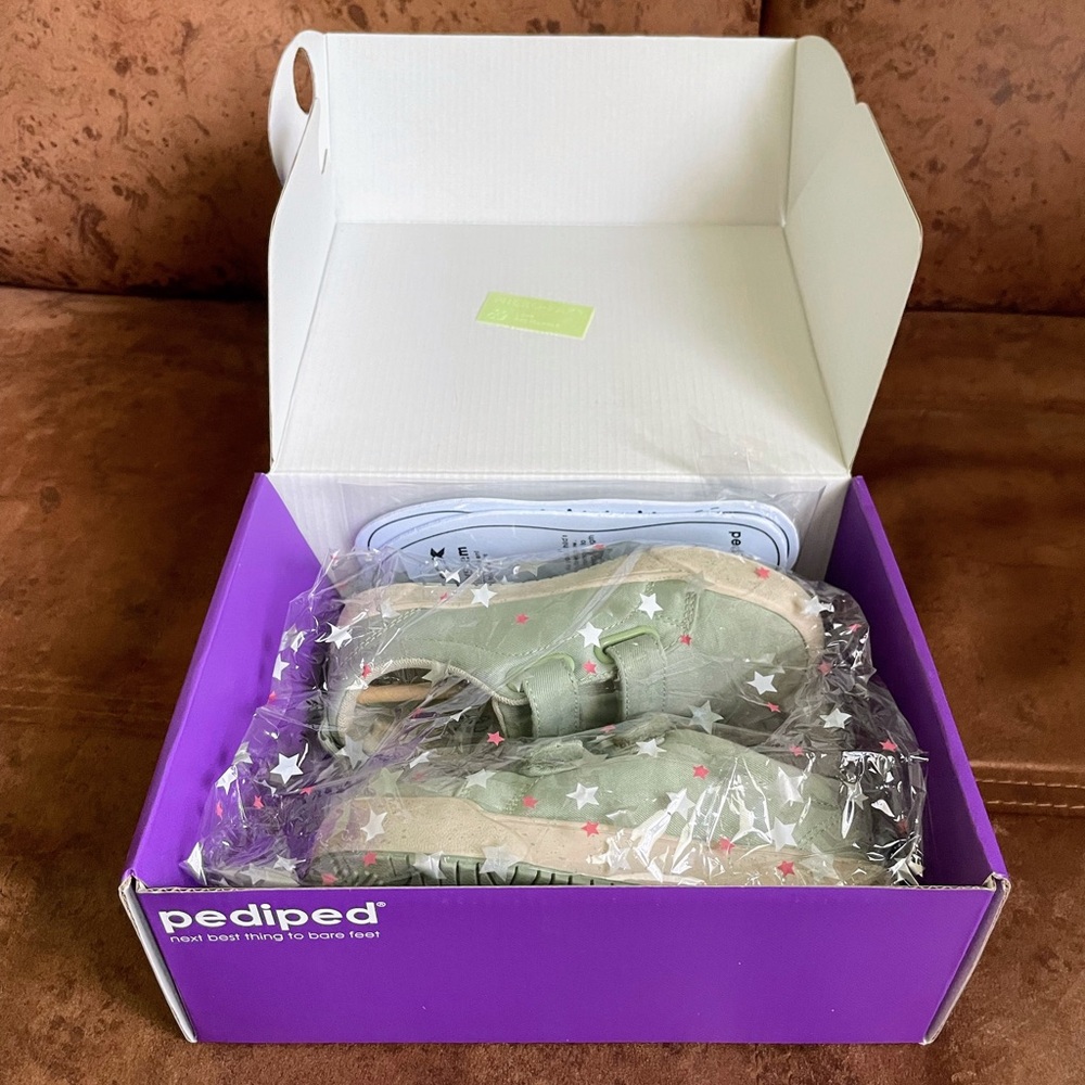 Pediped Kids Sneakers - Light Green - Picture 6 of 7